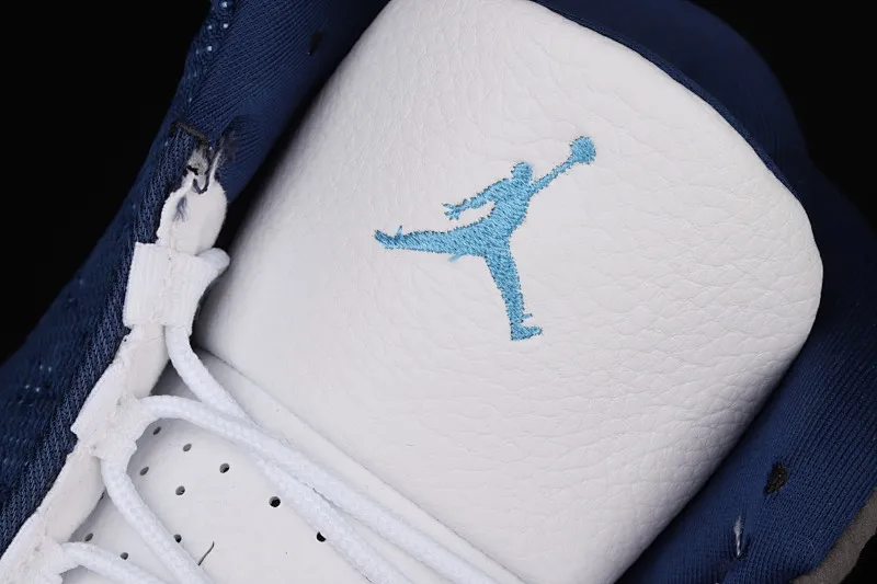All categories Air Jordan Jordan series basketball shoes Air Jordan 13 G version Air Jordan 13 Flint GIGI AJ13 Joe 13 white blue navy blue 415171-404